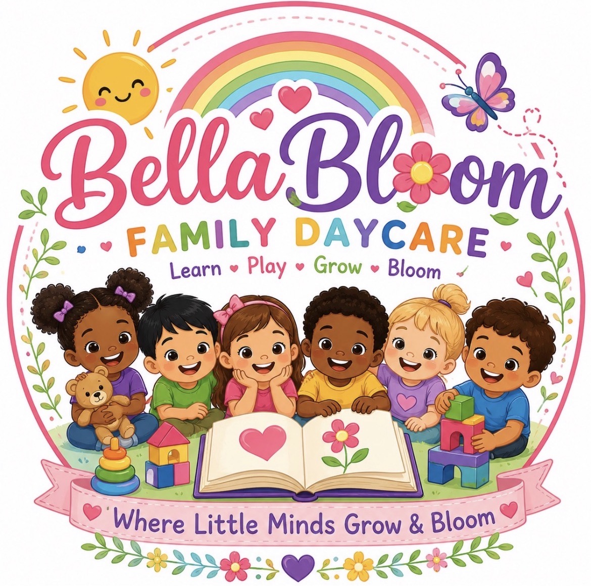 Bella Bloom Family Daycare logo